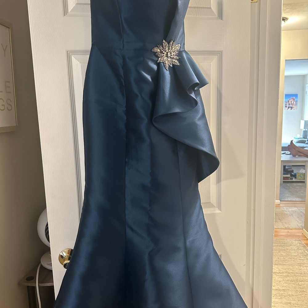 Feriani Couture Blue Wedding Dress